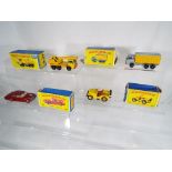 Matchbox - Four diecast model motor vehicles by Matchbox to include Rolls-Royce Silver Shadow # 24,