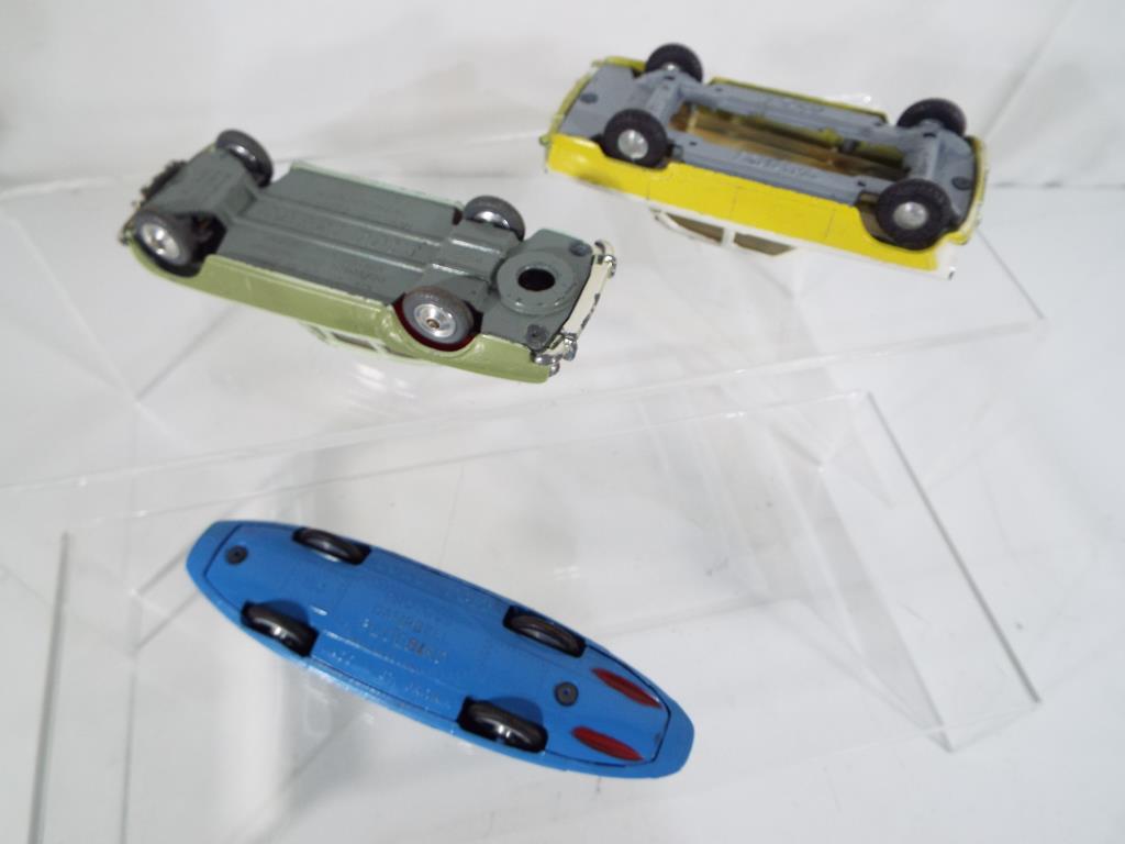 Corgi / Spot-on - three diecast model motor cars comprising Corgi Proteus Campbell Bl;uebird # 153, - Image 3 of 3