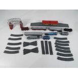 Model Railways - a Lone Star triple O gauge diecast metal model railway set comprising track,