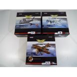 Corgi - three limited edition Corgi Aviation Archive models,