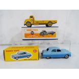 Dinky Toys - A Dinky Toys # 533 Leyland Comet Cement Wagon in yellow with yellow hubs and grey