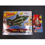 Thunderbirds - a Vivid Imaginations Thunderbird 2 with Thunderbird 4 the Mole and Firefly play set