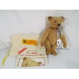 Steiff - a good quality original limited edition mohair bear commemorating 125 years of Steiff Bear