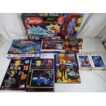 A good lot to include a Captain Scarlet SPV electronic combat set by Vivid Imaginations in original