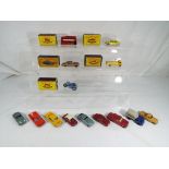 Matchbox by Lesney - a collection of metal diecast models to include five boxed examples Triumph