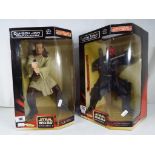 Star Wars - Two Star Wars Episode I Mega Collectible action figures comprising Darth Maul and