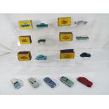 Matchbox by Lesney - a collection of metal diecast models to include six boxed examples Jeep # 12,