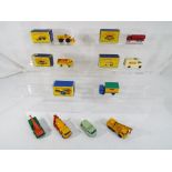 Matchbox by Lesney - a collection of metal diecast models to include five boxed examples comprising