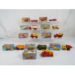 Matchbox -Ten boxed Matchbox 1 - 75 Superfast models comprising # 13 Snorkel Fire Engine,