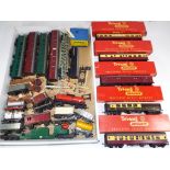Model railways - a collection of OO gauge passenger and goods rolling stock,