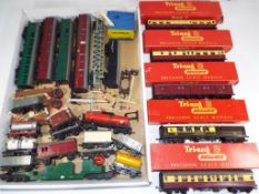 Model railways - a collection of OO gauge passenger and goods rolling stock,