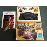 Scalextric - a vintage Scalextric Grand Prix International Model Motor Racing set contained in