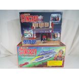 Stingray - a Stingray action submarine with firing missiles by Matchbox in original packaging and a