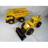 Tonka - Two good quality Tonka trucks XMB - 975 to include a tipper 70 - 001 and a Turbo Diesel