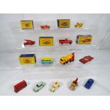 Matchbox by Lesney - a collection of metal diecast models to include five boxed examples Tractor #