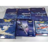 Corgi Aviation Archive and HM Hobbymaster - six diecast model aeroplanes comprising three Corgi