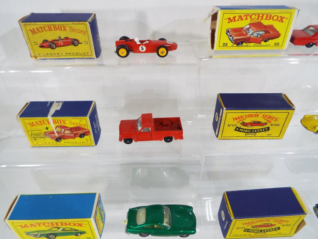 Matchbox by Lesney - a collection of metal diecast models to include six boxed examples Ferrari - Image 2 of 2