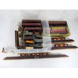 Model Railways - a quantity of Hornby Dublo OO gauge rolling stock and carriages,