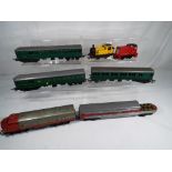 Model railways - four OO gauge Triang locomotives comprising Docks Authority shunter # s,