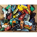 Matchbox by Lesney - a large collection of playworn diecast model motor vehicles - This lot MUST