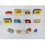 Matchbox by Lesney - a collection of metal diecast models to include three boxed examples