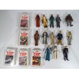 Star Wars - thirteen vintage Star Wars action figures to include Princess Leia, Chewbacca,