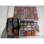 Magic the Gathering - a file containing a large quantity of Magic the Gathering trading cards and a