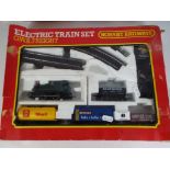 Model Railways - a Hornby Railways OO gauge G.W.R freight set containing a G.W.