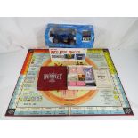 A good lot to include a vintage The Game of Wembley by Ariel comprising board, instructions,