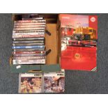 A good lot to include a quantity of steam railway and narrow boat DVDs,