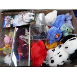 Ty Bears - a good lot to include a quantity of Ty Beanie Babies and Beanie Buddies and similar