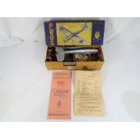 A vintage Frog single seat fighter Mark V in original box with instructions