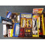 Diecast Models - seventeen diecast model motor vehicles to include Vanguards, Corgi, Buddy L,