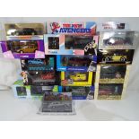 Diecast Models - fourteen diecast model motor vehicles all in original packaging to include Corgi