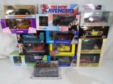Diecast Models - fourteen diecast model motor vehicles all in original packaging to include Corgi