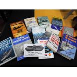 Aviation - twenty aviation related hardback books to include Fly Navy by Brian Johnson,