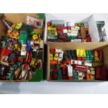 Diecast Models - Three boxes containing a collection of diecast model motor vehicles,