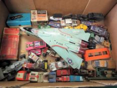 Diecast Models - a quantity of diecast model motor vehicles to include Dinky, Matchbox by Lesney,