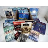 Aviation - twenty plus aviation and military related books to include US Naval fighters,