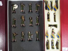 22 metal military models to include MJ Mode, Magnificent Military Miniatures, set No.