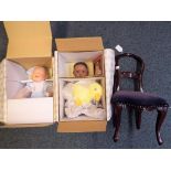 Dolls - two good quality boxed porcelain dolls from the Ashton Drake Galleries,