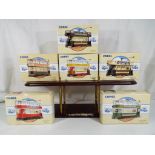 Corgi - the Corgi British Tram Collection comprising six diecast Corgi Commercials Trams to include