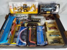 A good mixed lot of diecast model motor vehicles to include Matchbox Superkings, Dinky police,