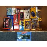 Diecast - Twenty one diecast model motor vehicles contained in original packaging to include Corgi