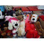 Bears - a quantity of bears and soft toys to include Ty Beanie Buddies, Ty Platinum Membership Set,
