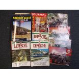 Model Railways - approximately 50 magazines relating to model railways British and German to