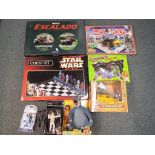 A good mixed lot to include a Star Wars chess set,