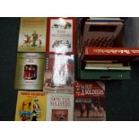 A good lot to include a large quantity of collector's books relating to toy soldiers
