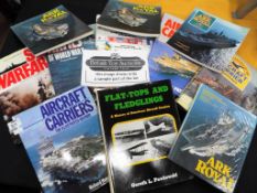 Aviation - a quantity of approximately twenty good quality hardback books to include Aircraft