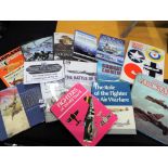 Aviation - Twenty good quality predominantly hard back books relating to aviation and military